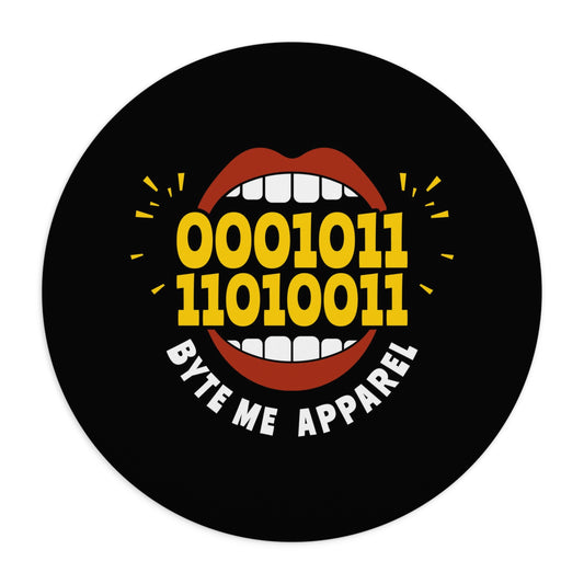 Byte Me Logo Mouse Pad