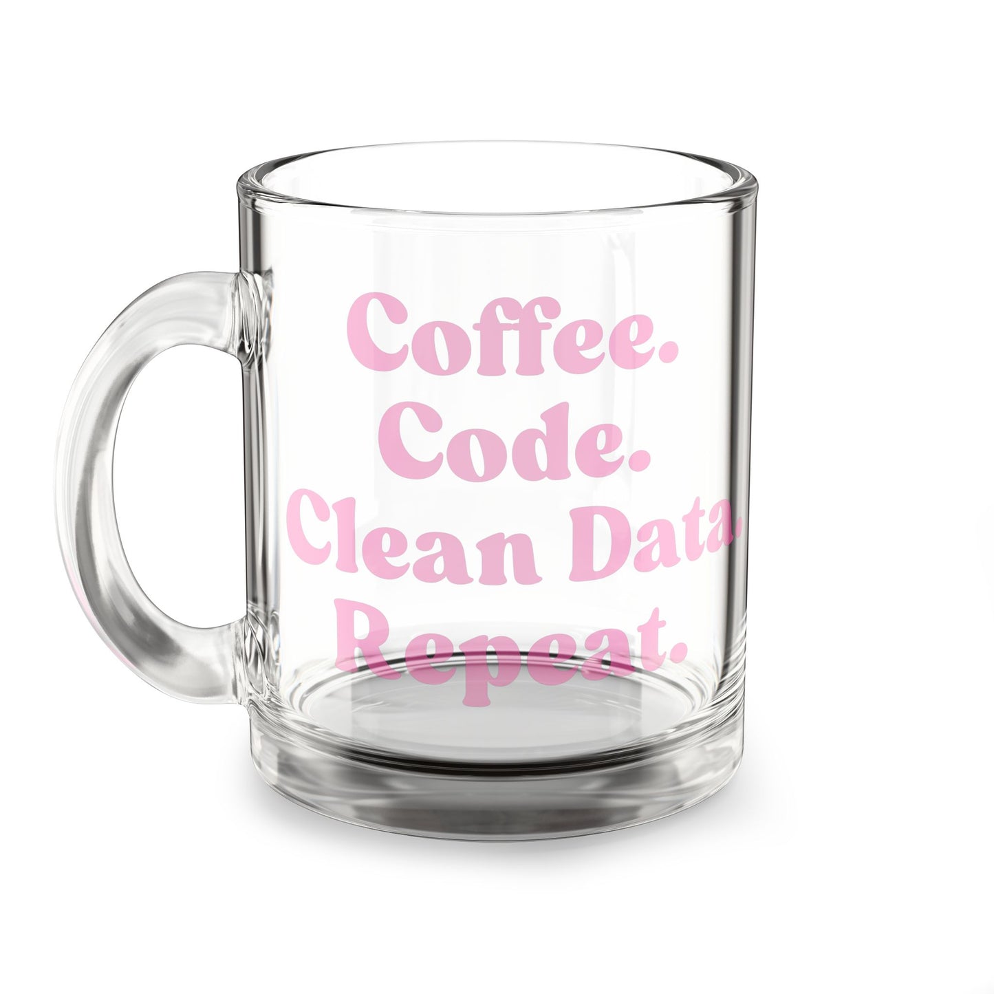 Coffee Code Glass Mug - (10oz)