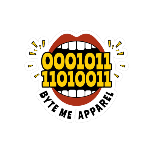 Byte Me Sticker