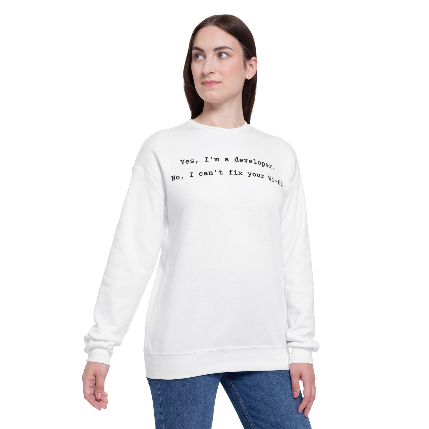 Developer Quote Sweatshirt Unisex Sweatshirt