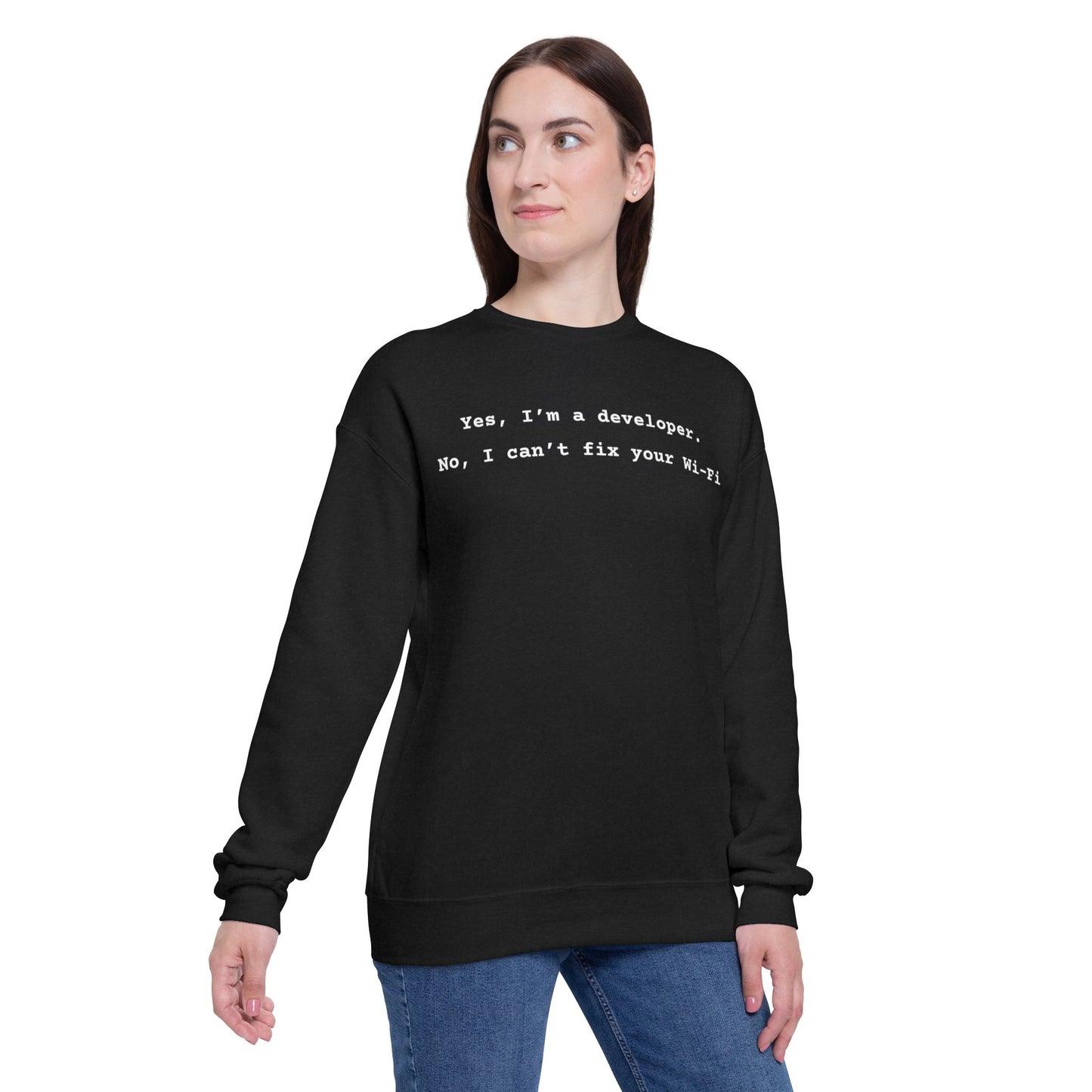 Developer Quote Sweatshirt Unisex Sweatshirt