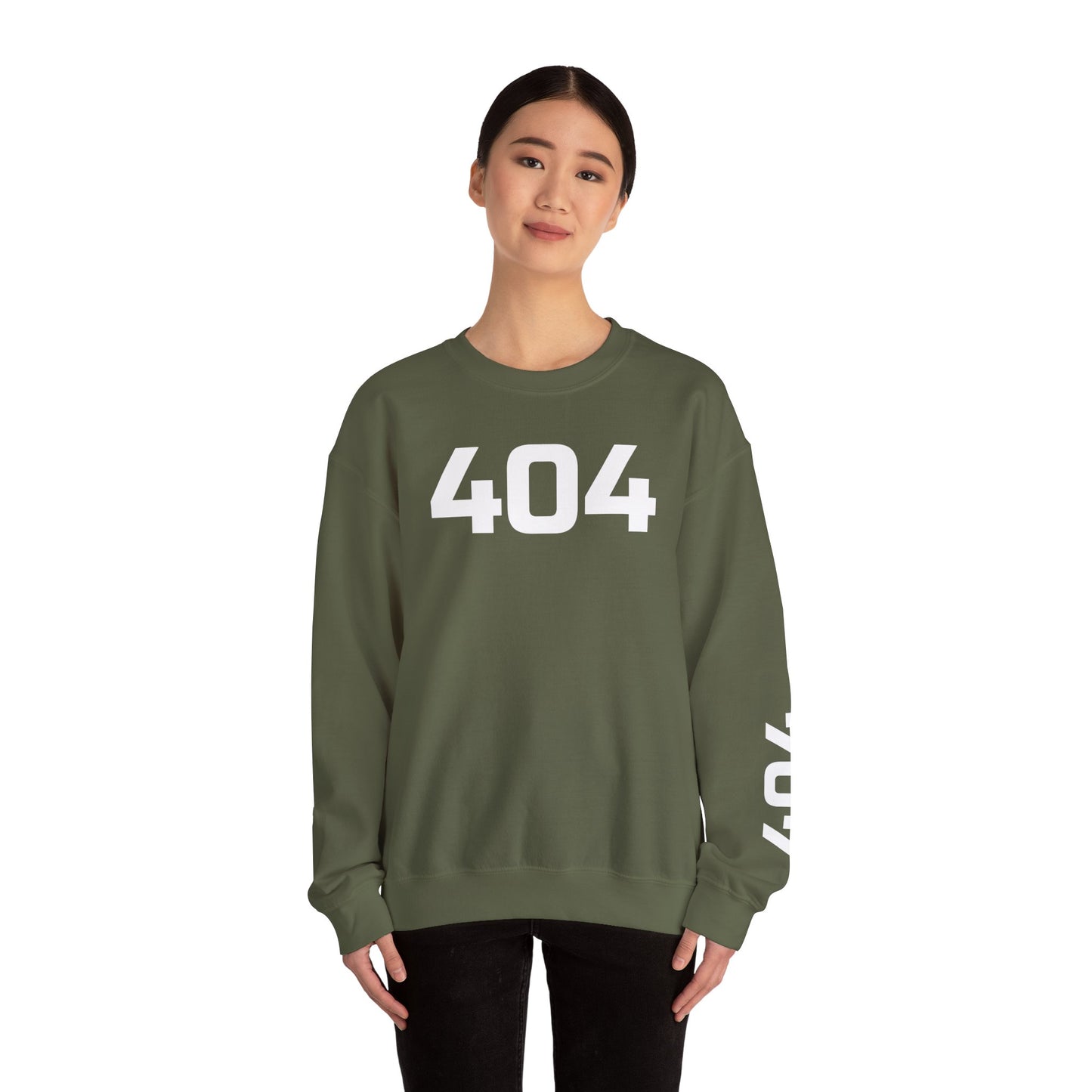 404 Motivation Not Found Sweatshirt, Unisex Crewneck