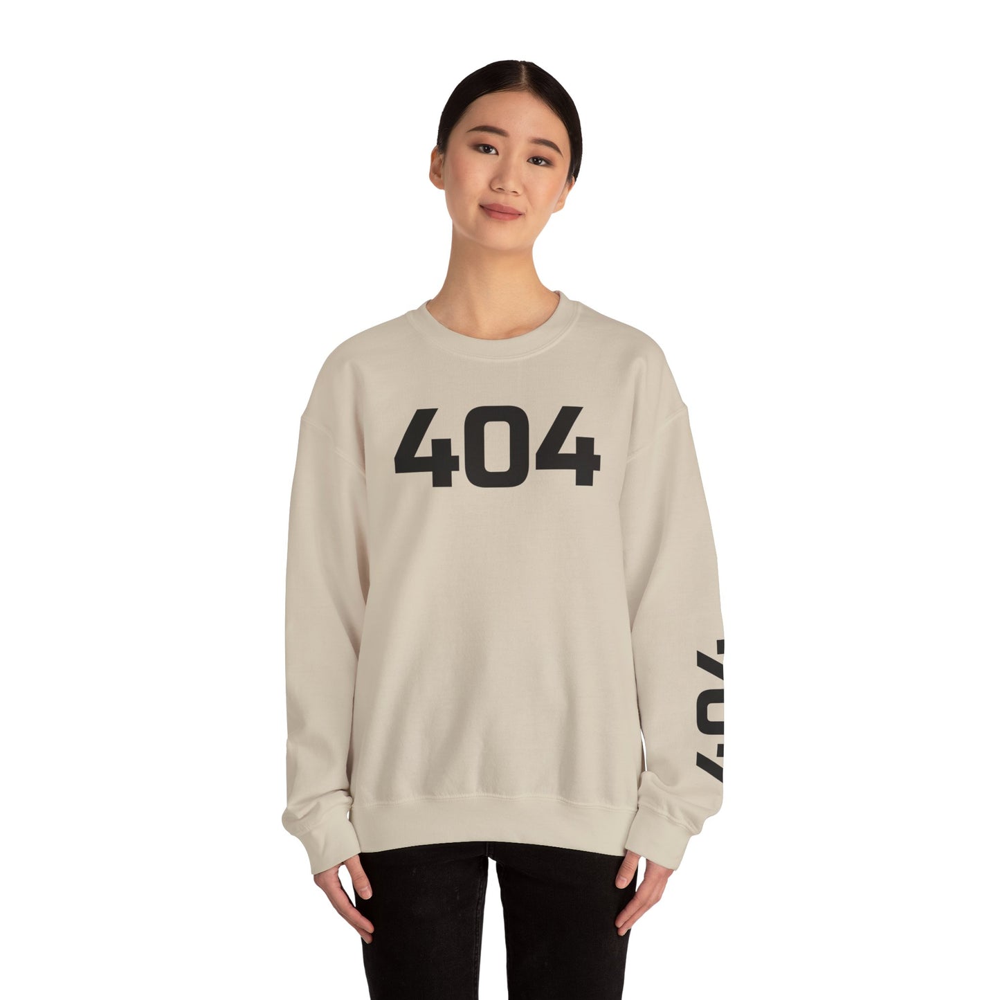 404 Motivation Not Found Sweatshirt, Unisex Crewneck