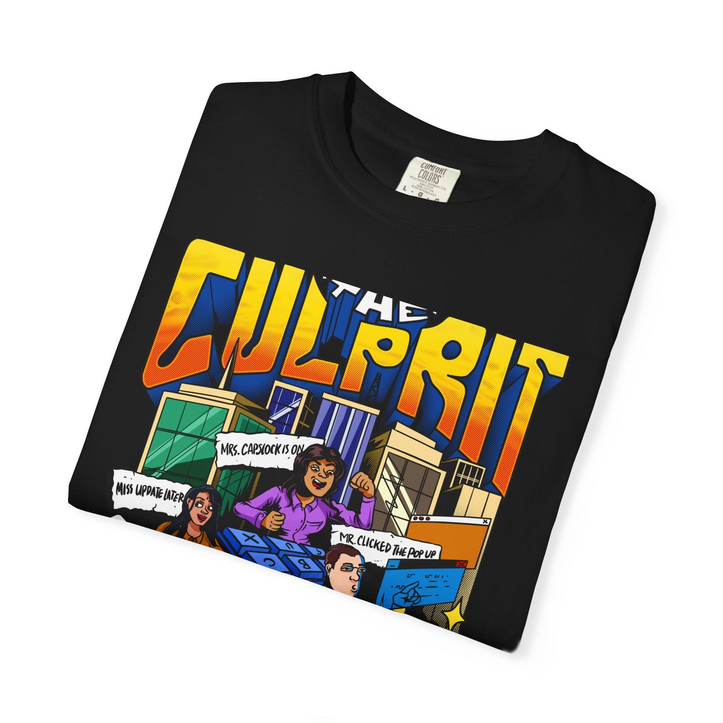 'The Culprit' Unisex T-Shirt, Casual Wear, Gift for Tech Lovers, Retro Style