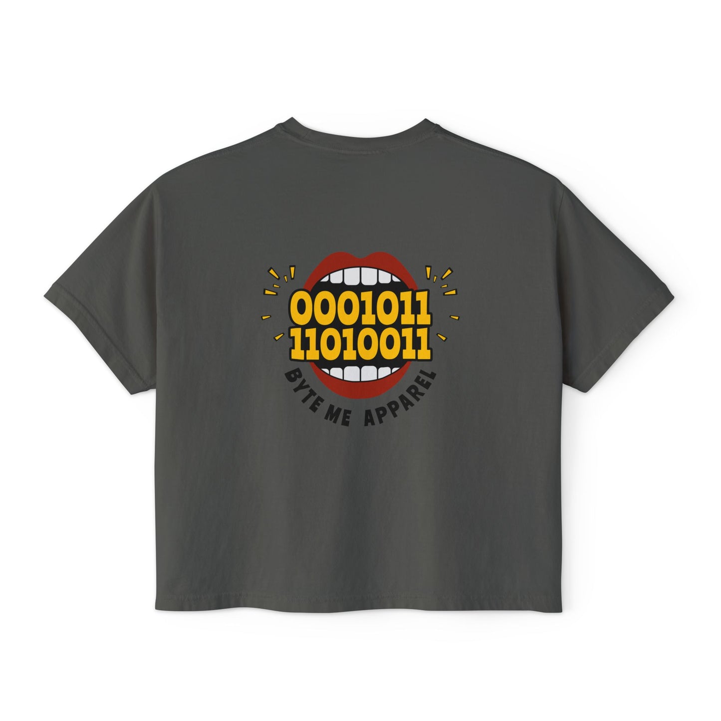 Coffee Code Clean Data Repeat Tee, Tech Shirt, Programmer Gift, Cute Boxy Top, Gift for Her, Coding Humor Tee