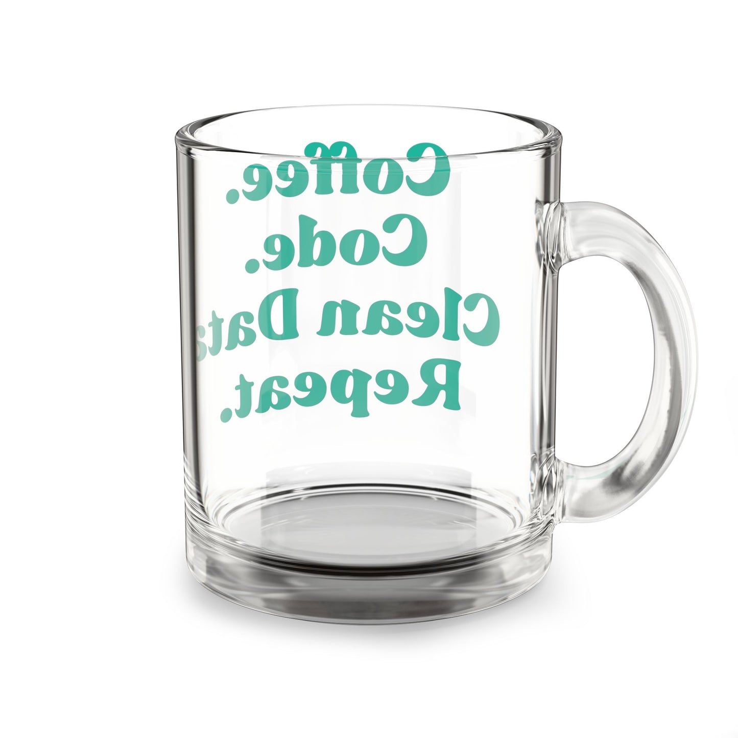 Coffee Code Glass Mug - (10oz)