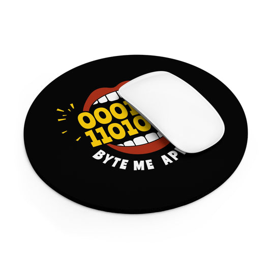 Byte Me Logo Mouse Pad