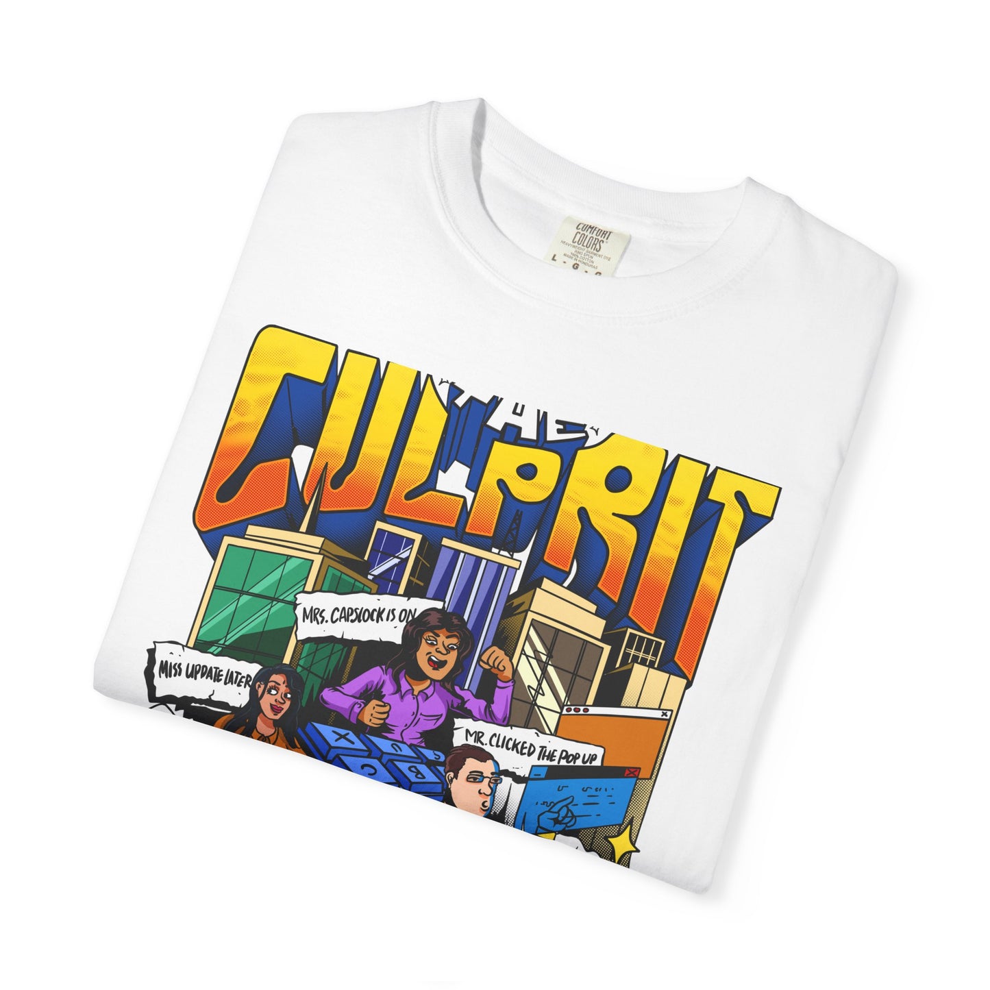 'The Culprit'  Unisex T-Shirt, Casual Wear, Gift for Tech Lovers, Retro Style
